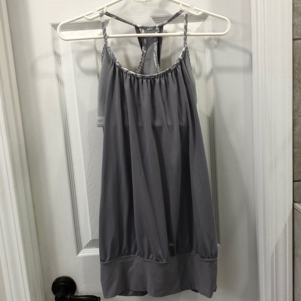 Lululemon No Limits Tank Gray